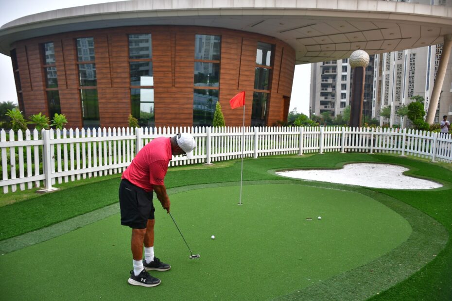 society with golf course