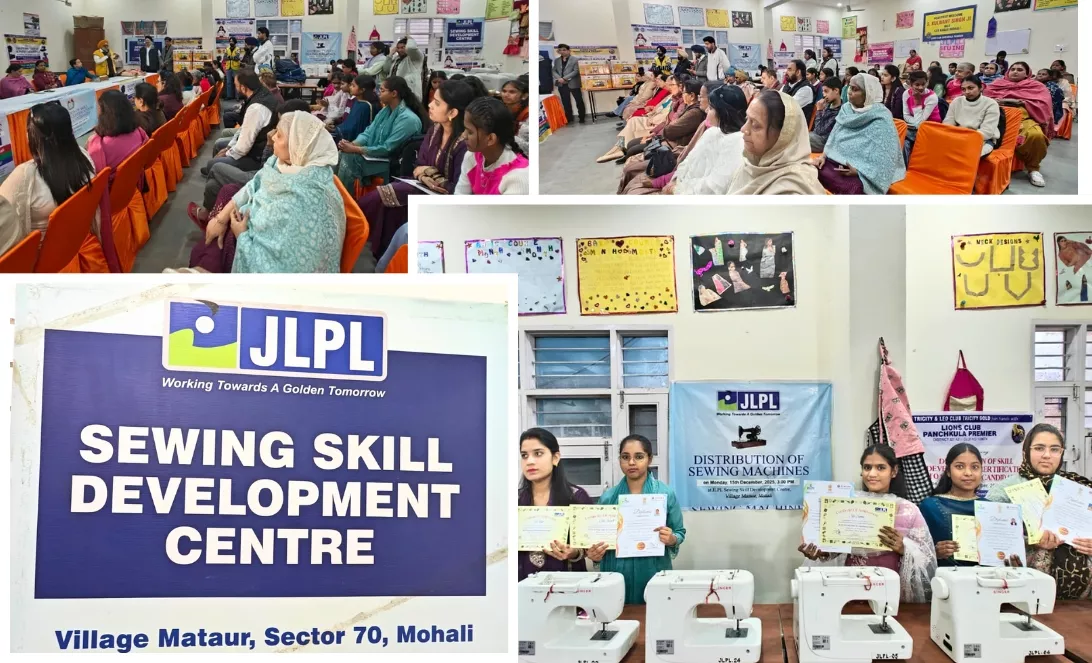 JLPL’s Sewing Skill Center Celebrates its Third Certified Batch